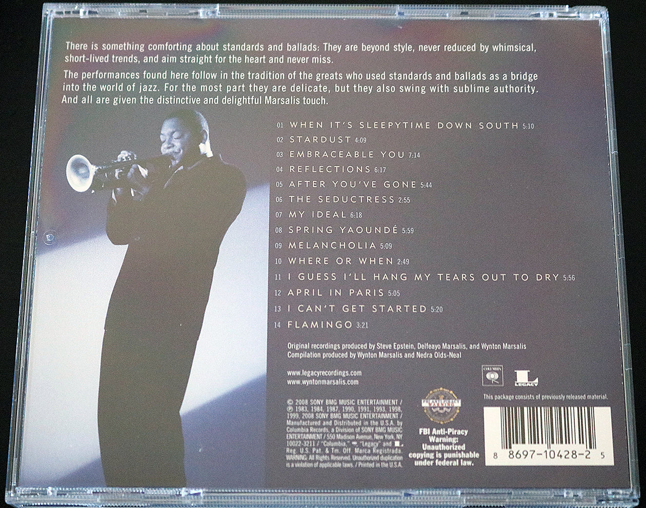 Wynton Marsalis: Standards & Ballads (CD)