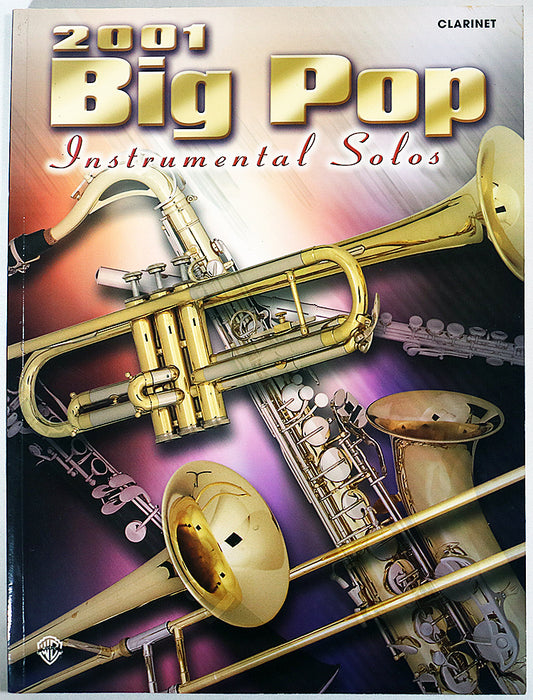 2001 Big Pop Instrumental Solos for Clarinet