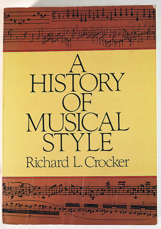 A History of Musical Style
