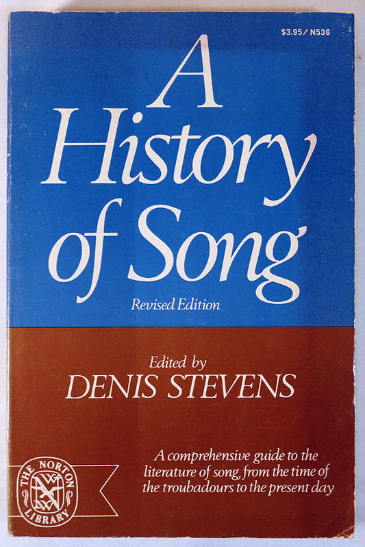 A History of Song (Revised Edition)