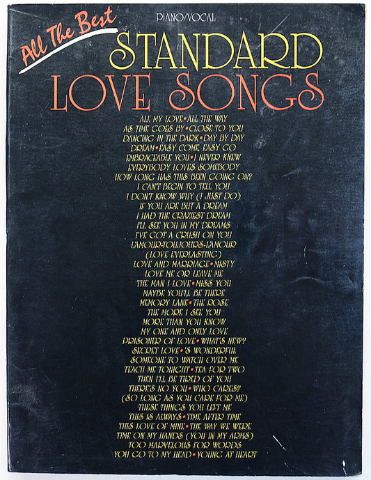 All the Best Standard Love Songs