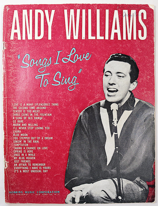 Andy Williams: Songs I Love to Sing