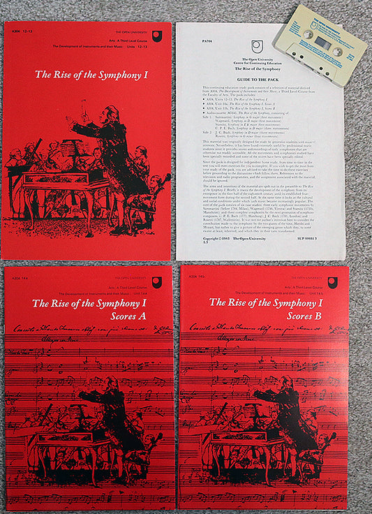 The Rise of the Symphony (3 books and cassette)