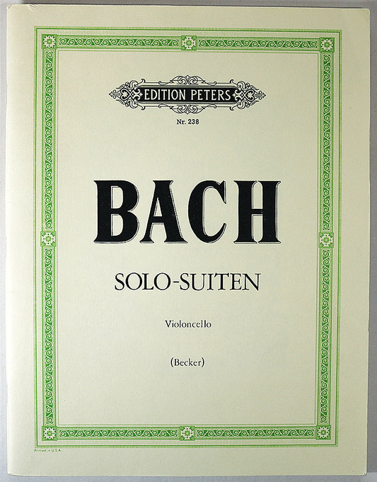Bach: Cello Suites