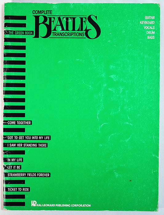 Complete Beatles Transcriptions (The Green Book)