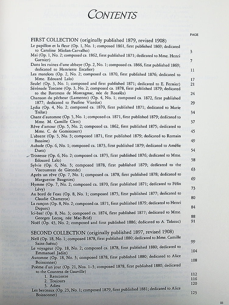 Faure: Sixty Songs (Medium Voice)