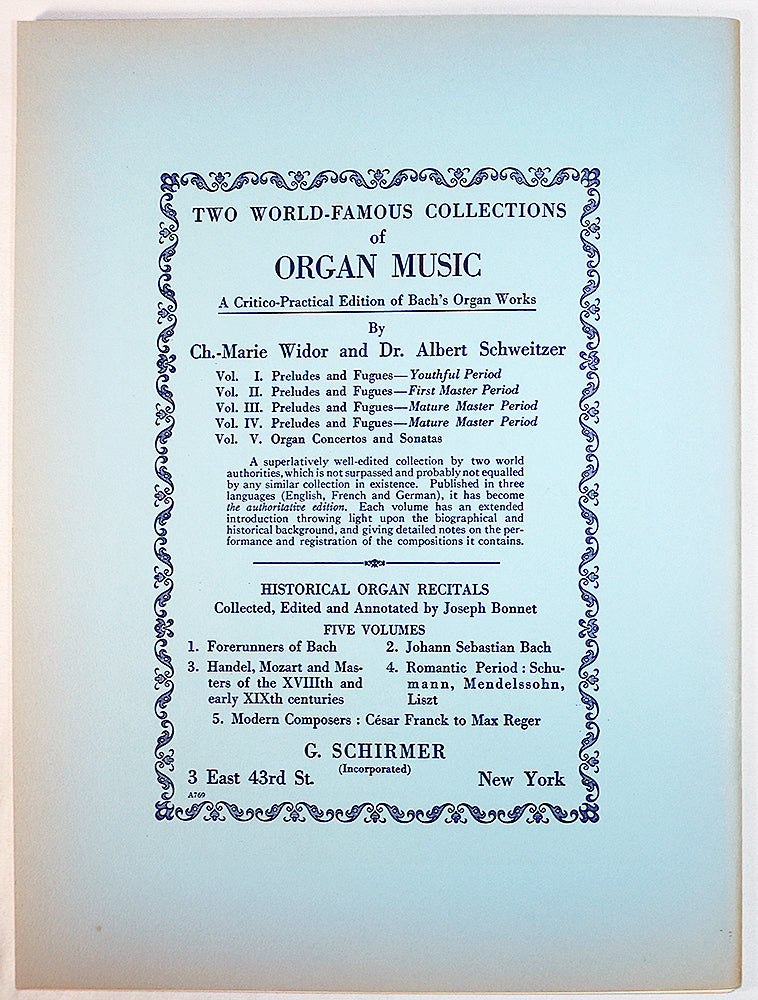 Grasse: Festival Overture in D for Organ and Piano