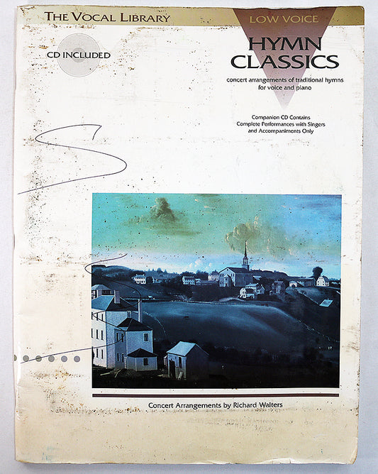 Hymn Classics: Concert Arrangements of Traditional Hymns - Low Voice (CD Included)