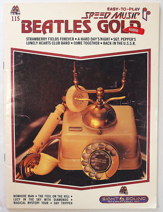 Easy-to-Play Speed Music: Beatles Gold