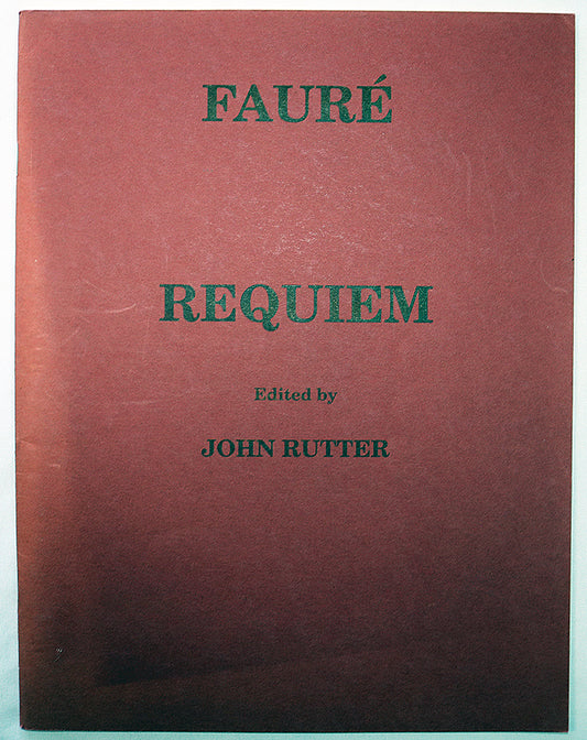 Faure: Requiem (Vocal Choral Score)