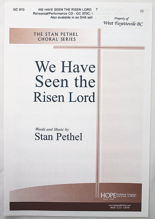 We Have Seen the Risen Lord (Choral Octavo)