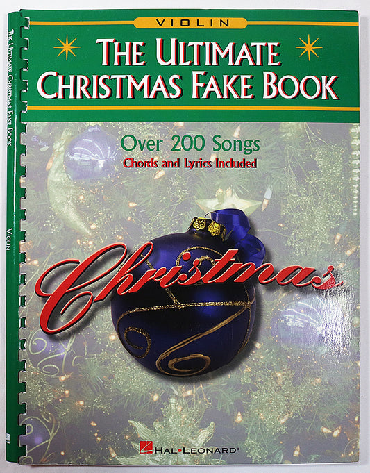 The Ultimate Christmas Fake Book – Violin