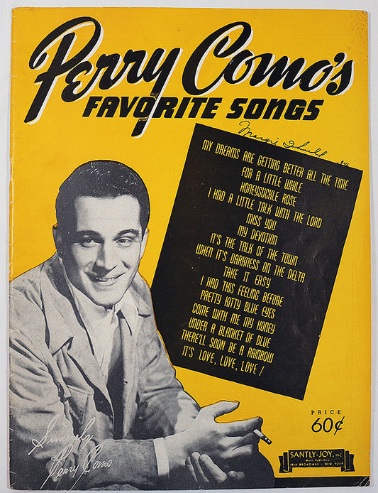 Perry Como’s Favorite Songs