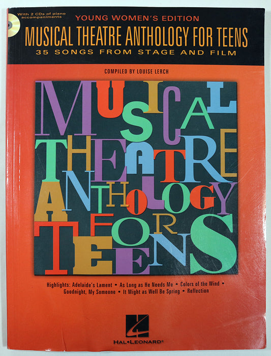 Musical Theatre Anthology for Teens: Young Women's Edition (includes CDs)