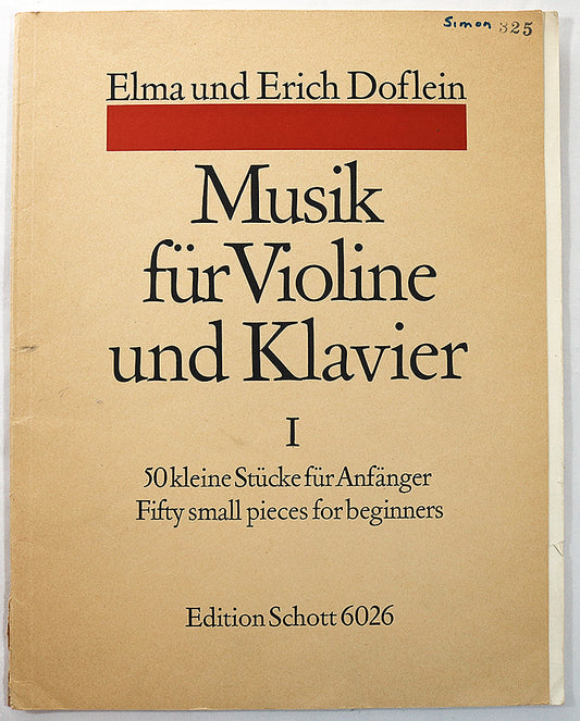 Musik für Violine und Klavier I