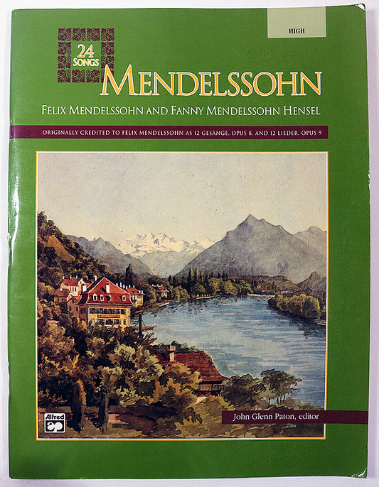 Mendelssohn: 24 Songs (High Voice)