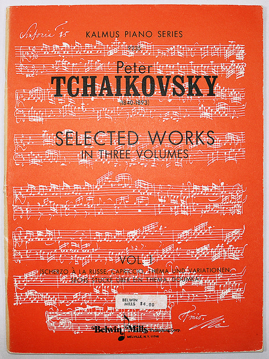 Tchaikovsky: Selected Works in Three Volumes (Volume 1)