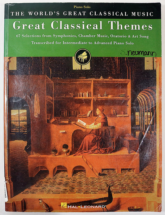 The World's Great Classical Music: Great Classical Themes (Piano Solo)