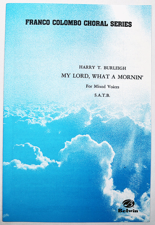 My Lord, What A Mornin’ (Choral Octavo)
