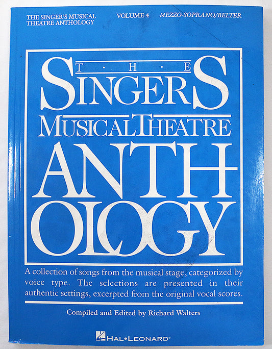 The Singer's Musical Theatre Anthology, Vol 4 (Mezzo‑Soprano/Belter)