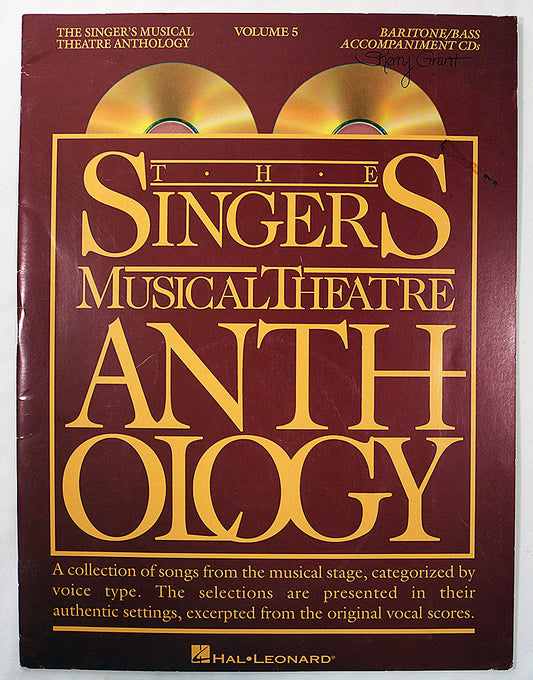 The Singer's Musical Theatre Anthology, Vol 5 (Baritone/Bass) - Accompaniment CDs