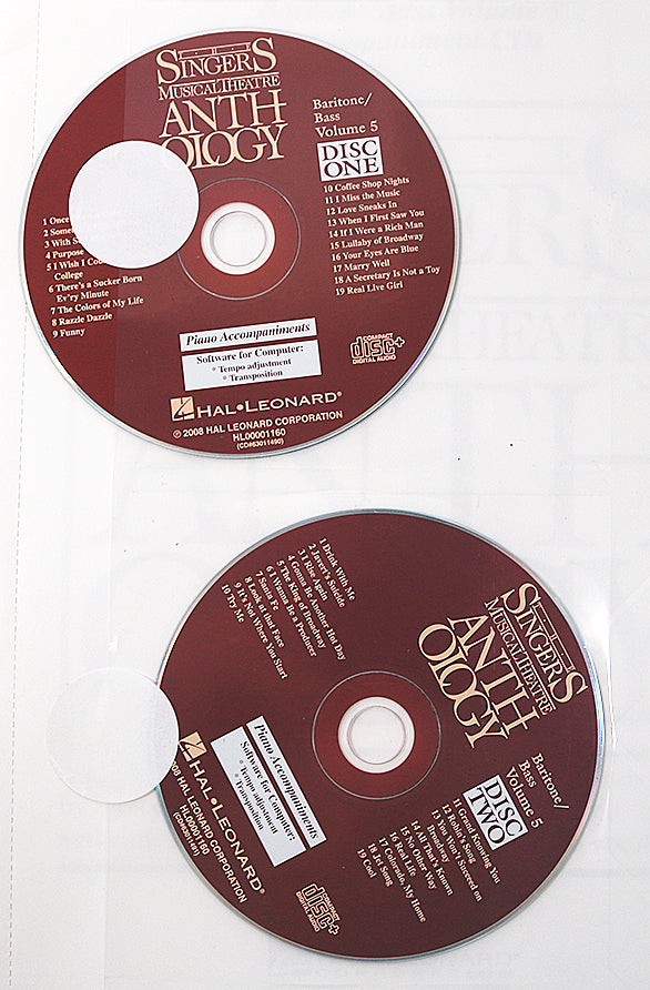 The Singer's Musical Theatre Anthology, Vol 5 (Baritone/Bass) - Accompaniment CDs