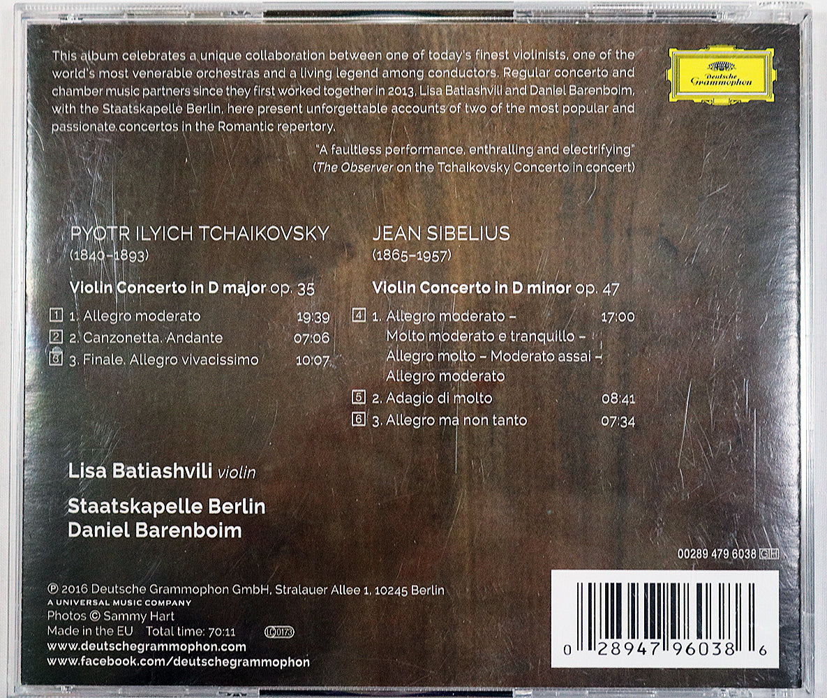 Tchaikovsky & Sibelius: Violin Concertos (CD)