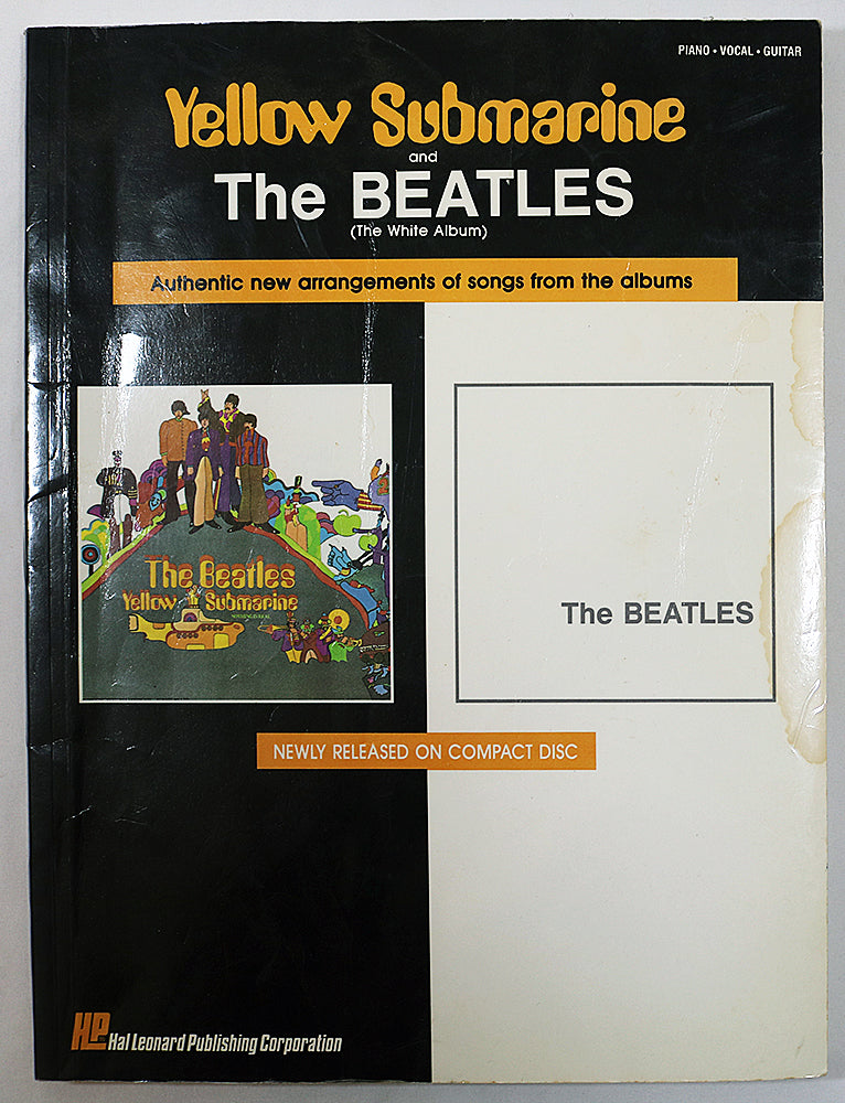Yellow Submarine and The Beatles (The White Album): Authentic New Arrangements of Songs from the Albums (songbook)