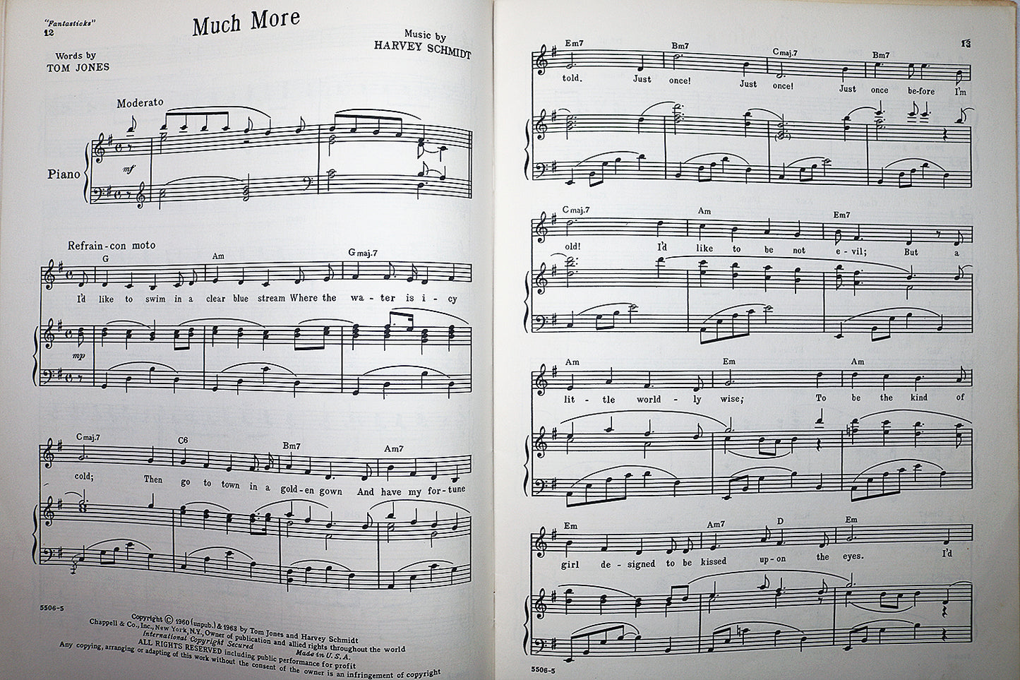 The Fantasticks: Vocal Selections