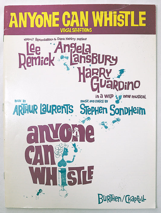 Anyone Can Whistle - Vocal Selections (songbook)