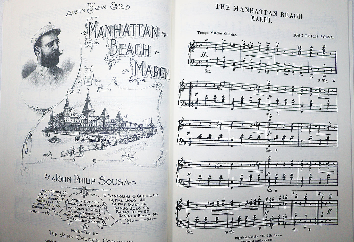 Sousa’s Great Marches in Piano Transcription