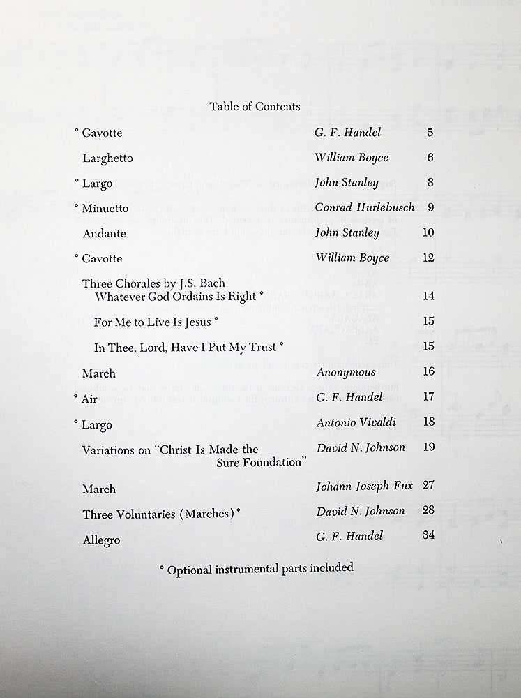 Wedding Music, Book IV (Organ)