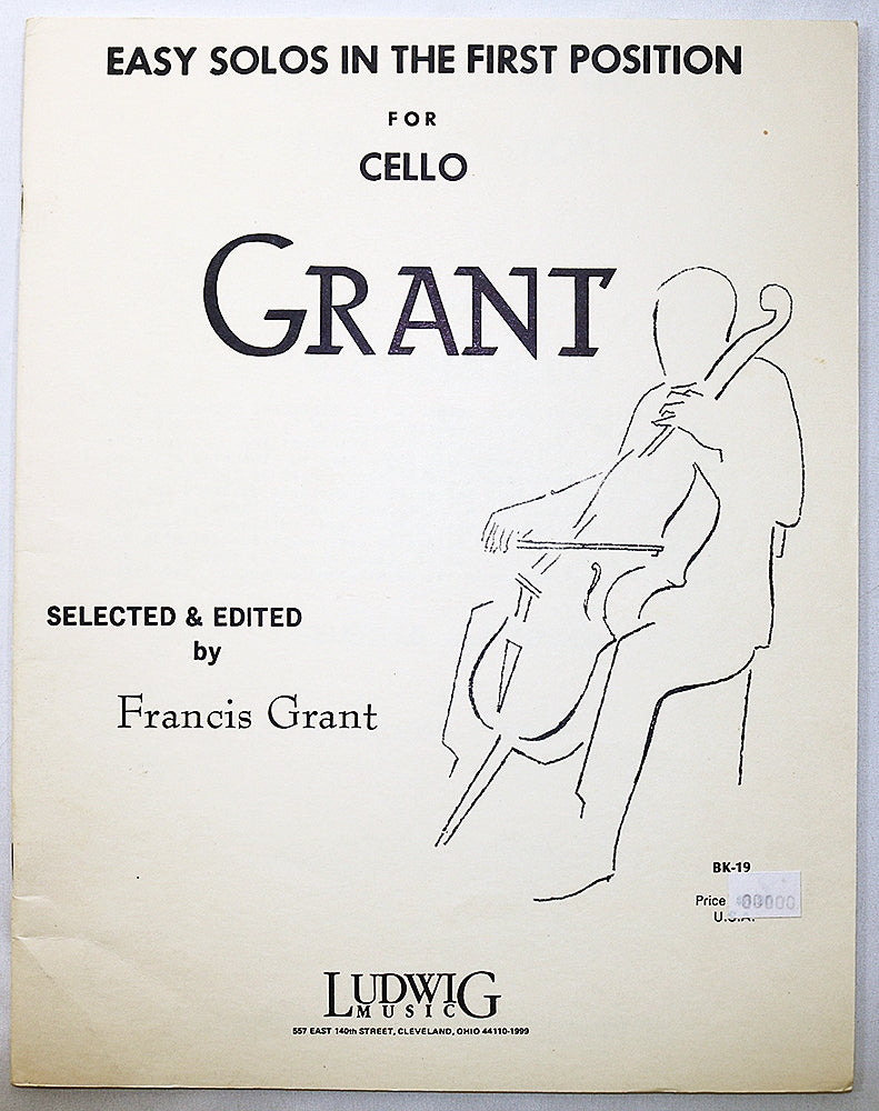 Easy Solos in the First Position for Cello