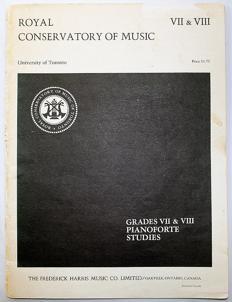 Royal Conservatory: Grades VII & VIII Pianoforte Studies