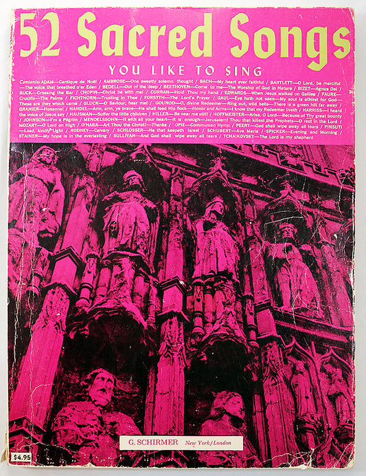 52 Sacred Songs You Like to Sing