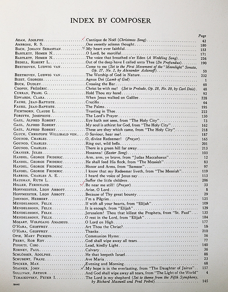 52 Sacred Songs You Like to Sing