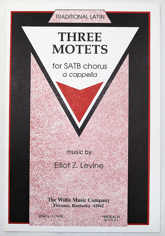 Levine: Three Motets (SATB octavo)
