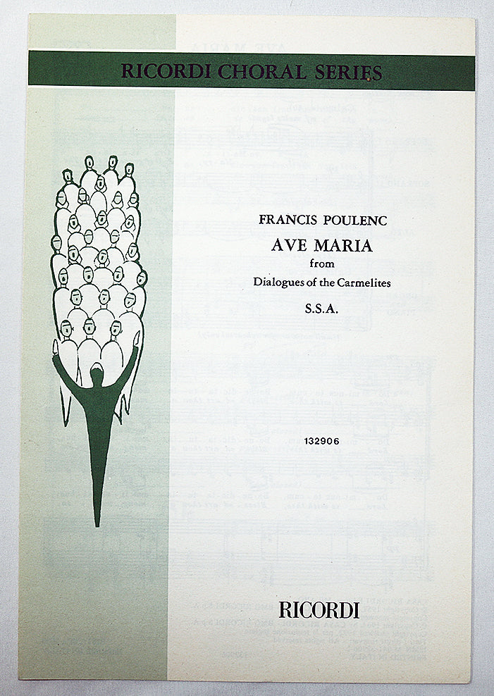 Poulenc: Ave Maria from Dialogues of the Carmelites (SSA octavo)