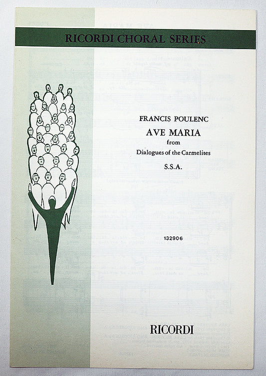 Poulenc: Ave Maria from Dialogues of the Carmelites (SSA octavo)