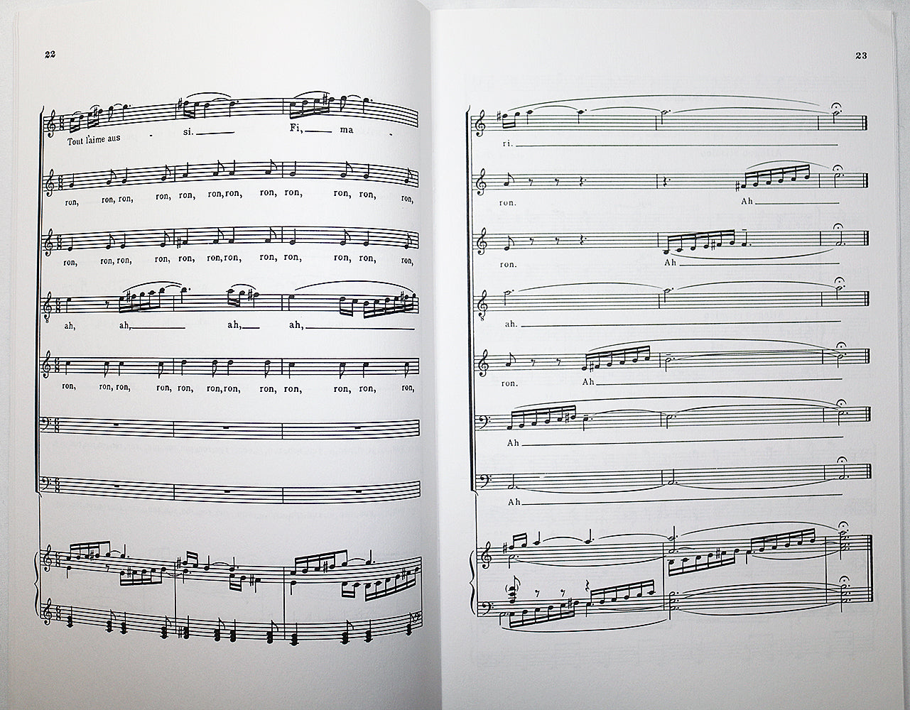 Bernstein: Choruses from The Lark (SSATTBB)