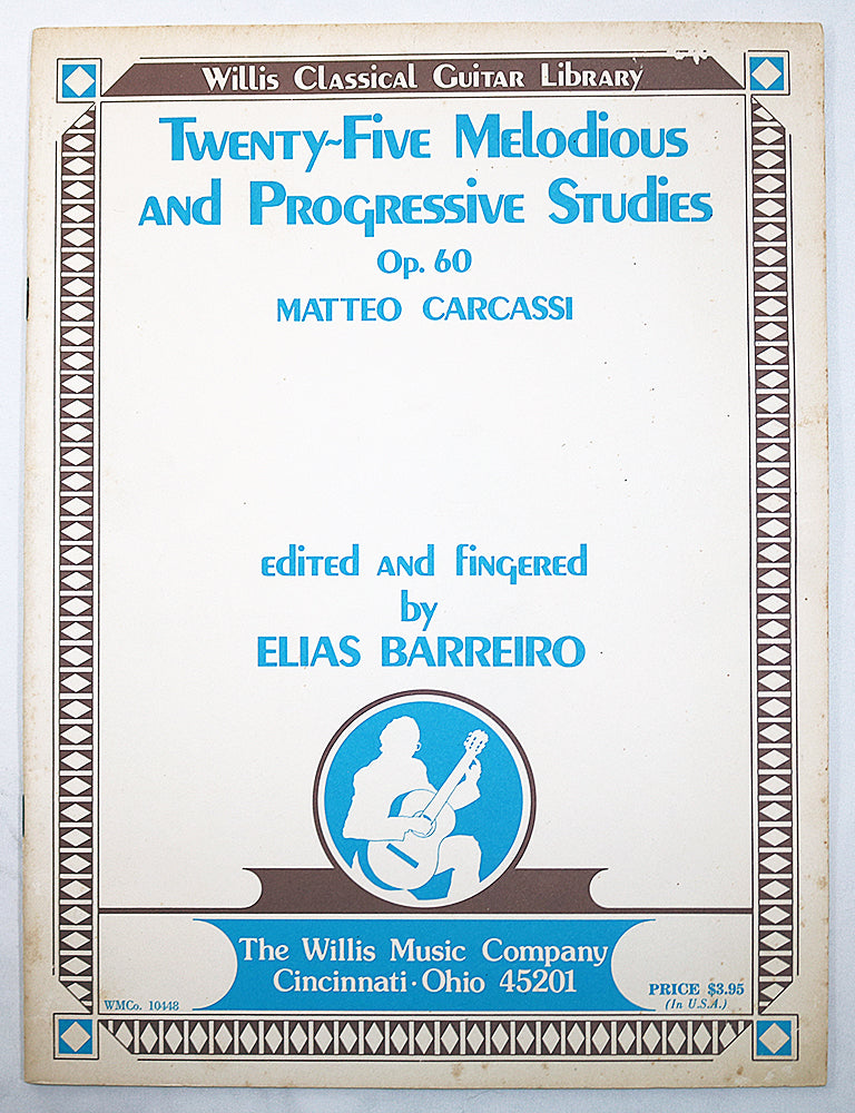 Twenty-Five Melodious and Progressive Studies, Op. 60 for Guitar