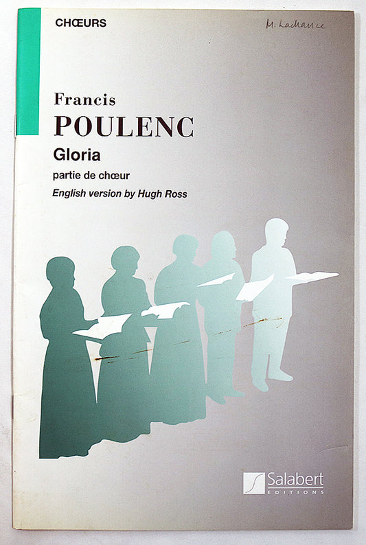 Poulenc: Gloria (Vocal Score)