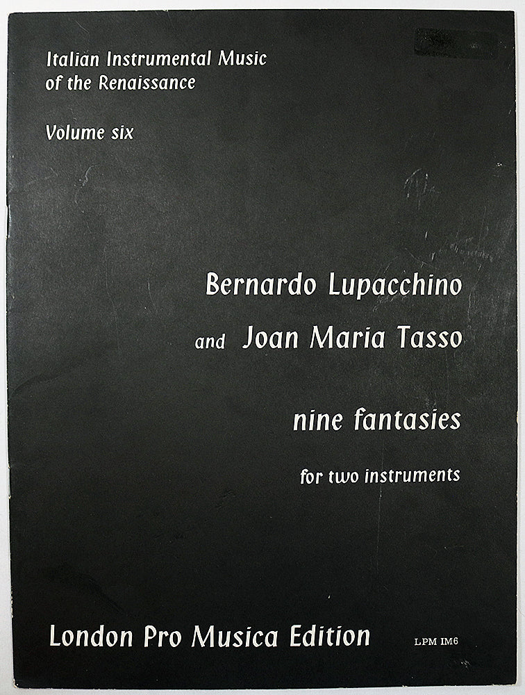 Lupacchino and Tasso: Nine Fantasies for Two Instrument