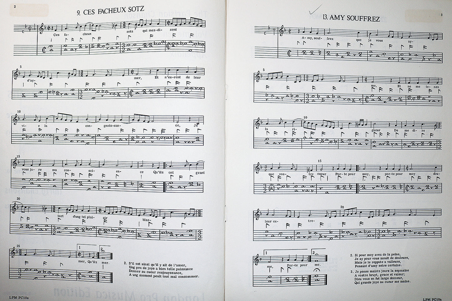 Thirty Chansons, 1529, for Three Instruments or Voices