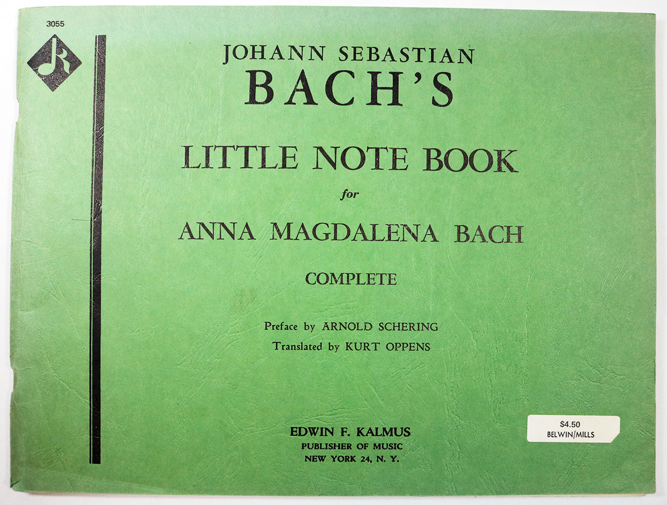 Bach: Little Note Book for Anna Magdalena Bach (Complete)