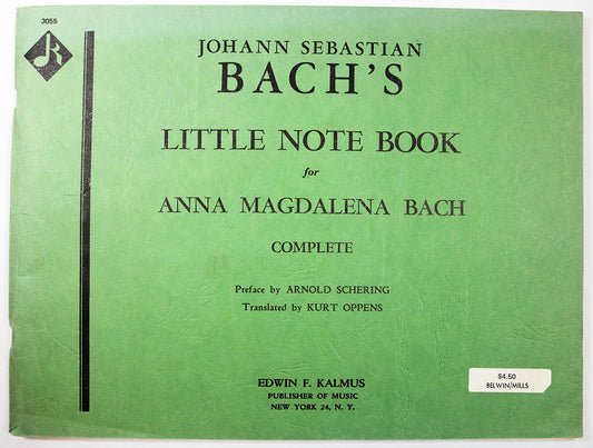 Bach: Little Note Book for Anna Magdalena Bach (Complete)