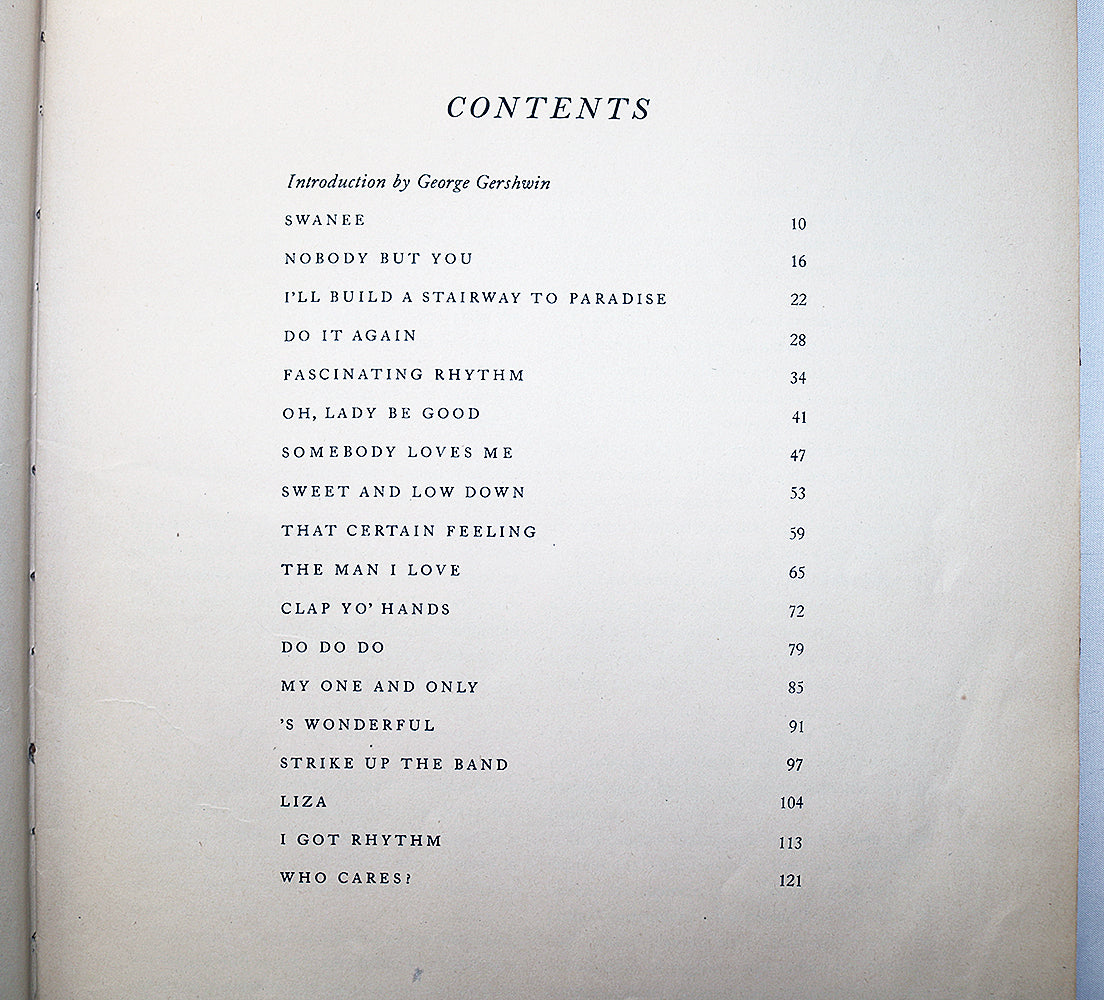 George Gershwin Songbook (Vintage)
