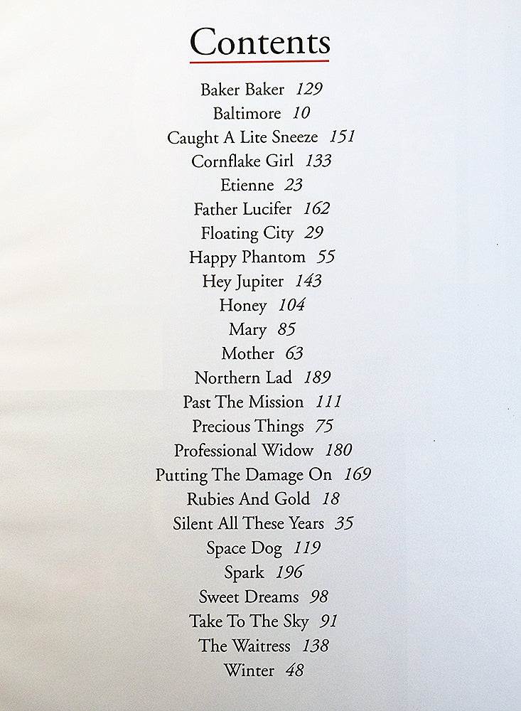 Tori Amos: Anthology (Songbook)