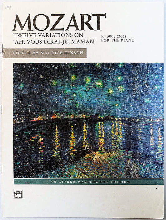 Mozart: Twelve Variations on "Twinkle, Twinkle, Little Star"