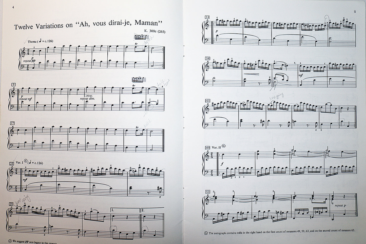 Mozart: Twelve Variations on "Twinkle, Twinkle, Little Star"